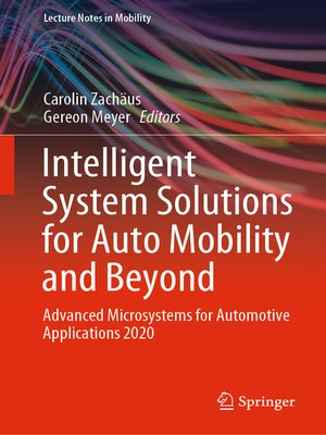cover image of Intelligent System Solutions for Auto Mobility and Beyond